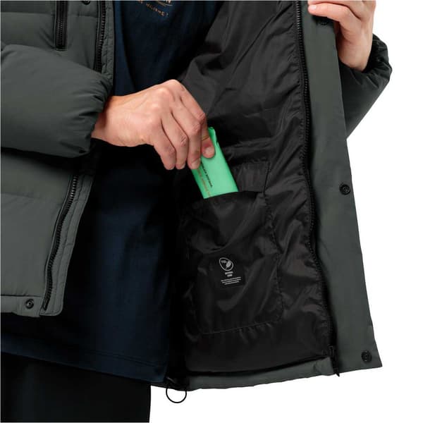 Jack Wolfskin Roemertor Jacka Grönt,Grå L Man