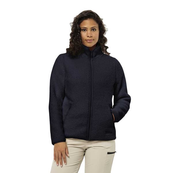 Jack Wolfskin High Curl Jacka Blå S Kvinna