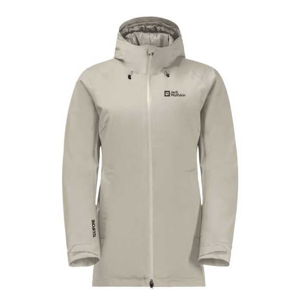Jack Wolfskin Stirnberg Ins Parka Beige M Kvinde