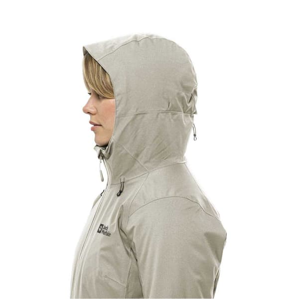 Jack Wolfskin Stirnberg Ins Parka Beige M Kvinde