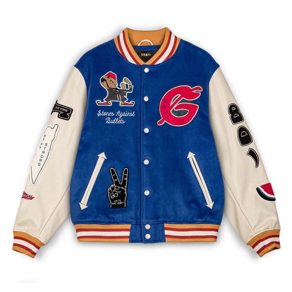 Grimey Nablus Baseball Bomberjacka Blå XL Man