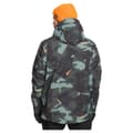 Miniatyrbillede 2 af 6: Quiksilver Mission Printed Jakke Grå S Mand