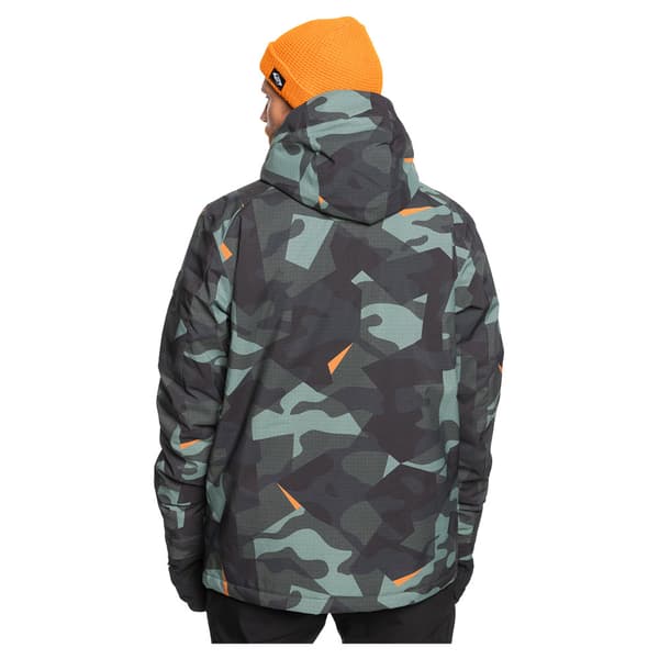 Quiksilver Mission Printed Jakke Grå S Mand