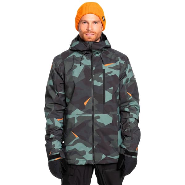 Quiksilver Mission Printed Takki Harmaa S Mies