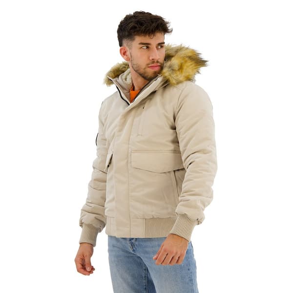 Superdry Everest Puffjacka Beige XL Man