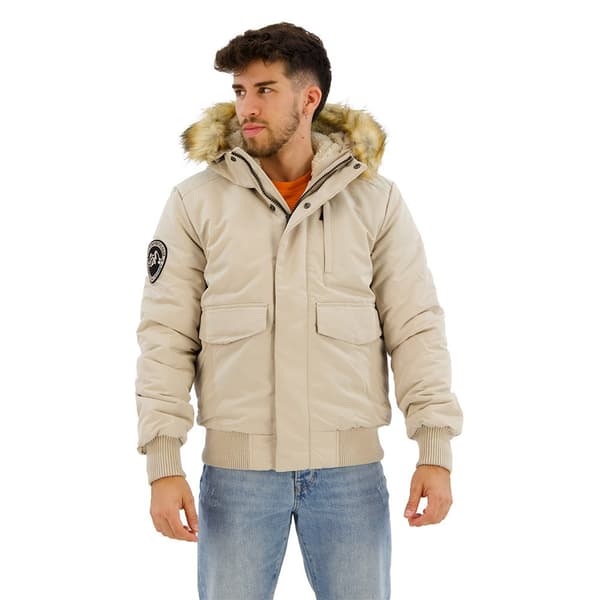 Superdry Everest Puffjacka Beige XL Man