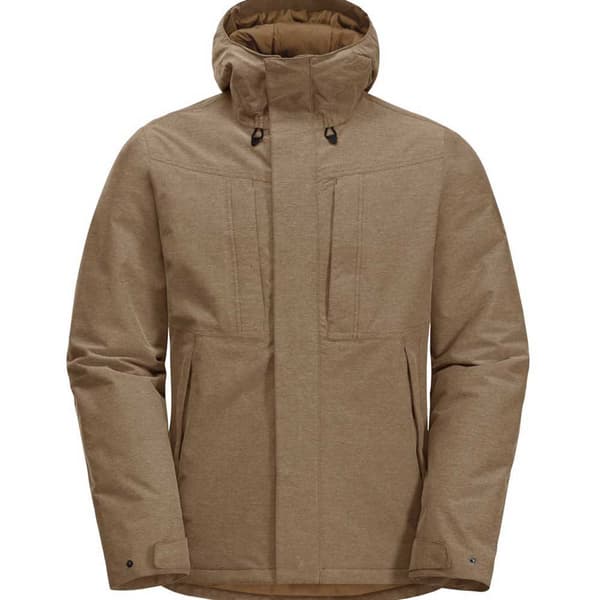 Jack Wolfskin Snowy Park Jacka Brun XL Man