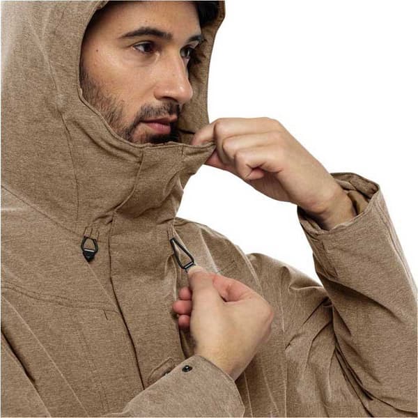 Jack Wolfskin Snowy Park Jacka Brun XL Man