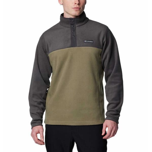 Columbia Steens Mountain™ Fleecejakke Med Halv Lynlås Grøn S Mand