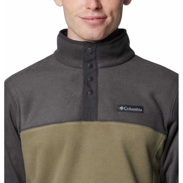 Columbia Steens Mountain™ Fleecejakke Med Halv Lynlås Grøn S Mand