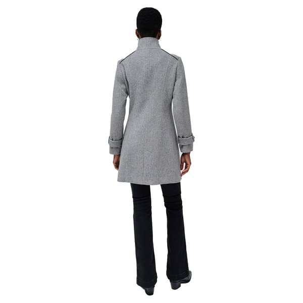 Salsa Jeans The Classic Wool Frakke Grå M Kvinde