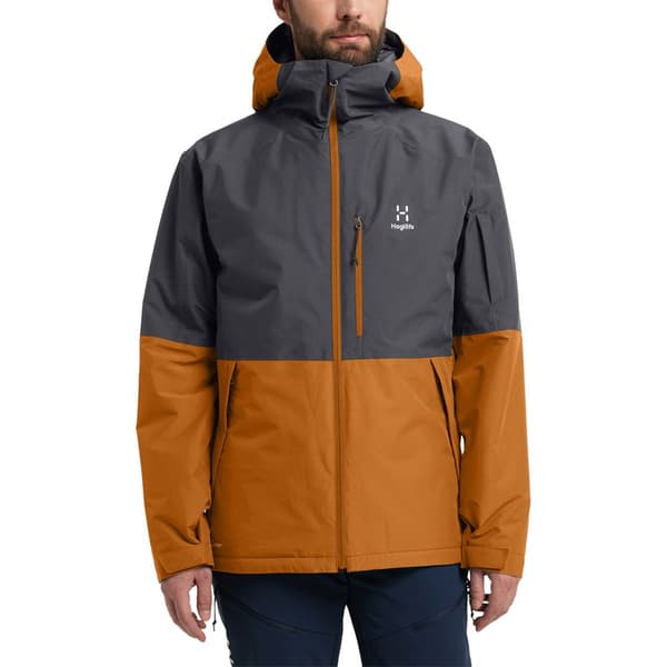 Haglofs Gondol Insulated Jakke Gul,Grå S Mand