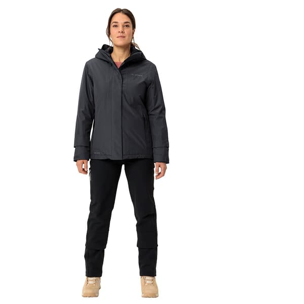 Vaude Rosemoor Padded Ii Jakke Sort 38 Kvinde