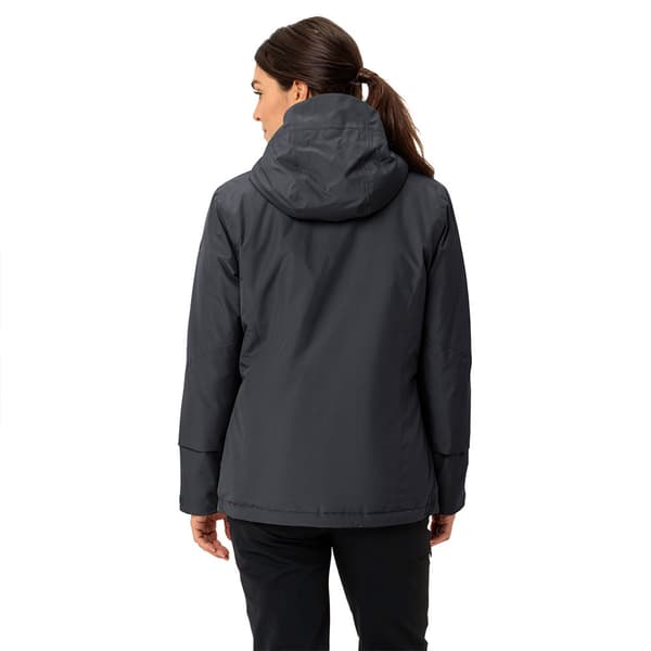 Vaude Rosemoor Padded Ii Jakke Sort 38 Kvinde