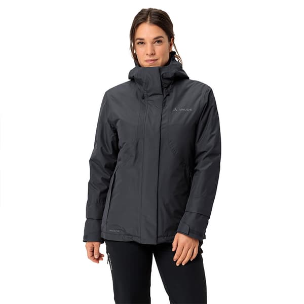 Vaude Rosemoor Padded Ii Jakke Sort 38 Kvinde