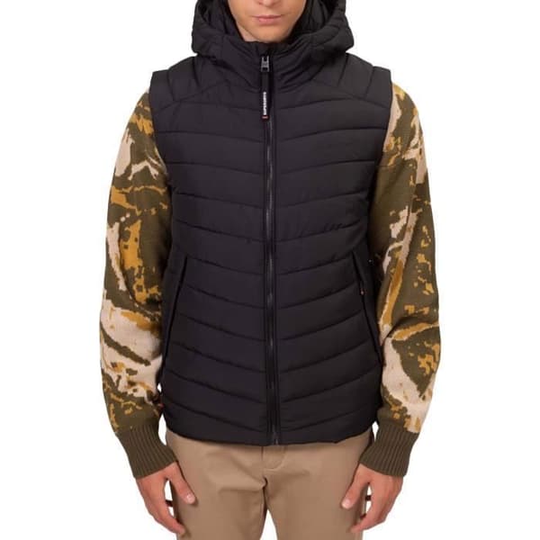 Superdry Fuji Sport Padded Gilet - Svart