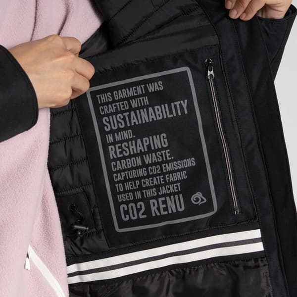 Craghoppers Co2renu Sally Jakke Sort 38 Kvinde