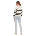 Pikkukuva 2 / 5: Vero Moda Saba Stripe Puolivetskari-pusero Beige S Nainen