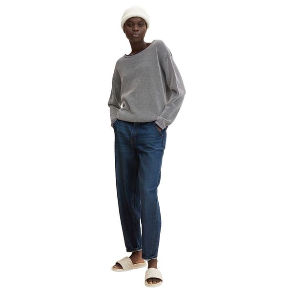Tom Tailor 1033125 Trøje Hvid,Sort 2XL Kvinde