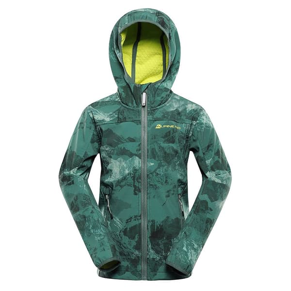 Alpine Pro Hooro Softshell-takki Vihreä 140-146 cm Poika