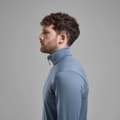 Miniatyrbild 5 av 6: Montane Protium Pull-on Fleece Med Halv Dragkedja Blå 2XL Man