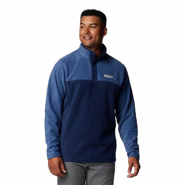Columbia Steens Mountain™ Fleecejakke Med Halv Lynlås Blå 2XL Mand