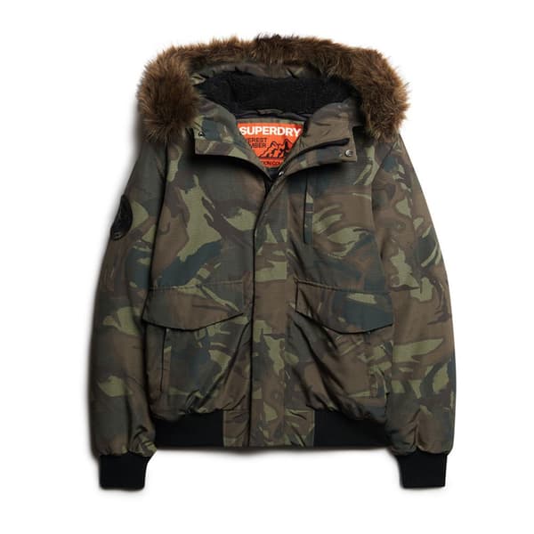 Superdry Everest Pufferjakke Grøn XL Mand