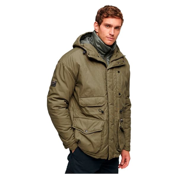 Superdry M5011726a Jacka Grönt M Man