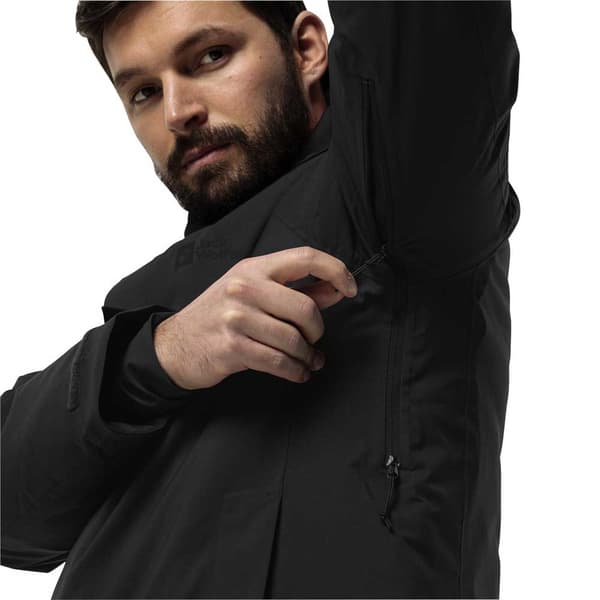 Jack Wolfskin Troposphere Ins Jakke Sort XL Mand