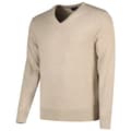 Miniatyrbillede 2 af 3: Hackett Hm703083 V-hals Sweater Beige L Mand