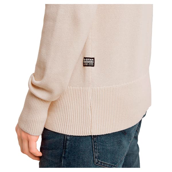 G-star Fisherman Tröja Med Hög Krage Beige M Man