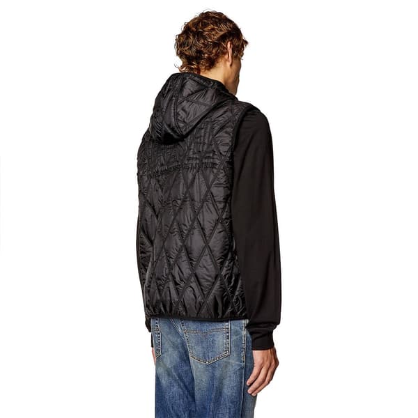 Diesel Fokk Logo Jacka Svart 50 Man