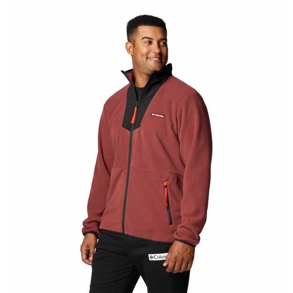 Columbia Sequoia Grove™ Fleecejakke Med Fuld Lynlås Rød M Mand