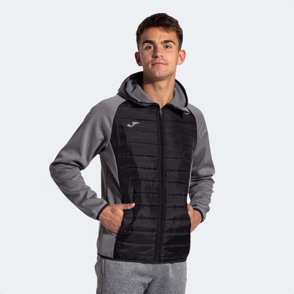 Joma Berna Iii Softshell-takki Musta,Harmaa 2XL Mies