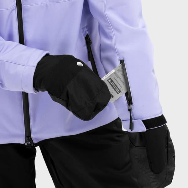 Siroko W2 Makalu Softshelljakke Lilla XS Mand