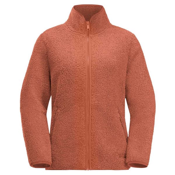 Jack Wolfskin High Curl Jacka Orange M Kvinna