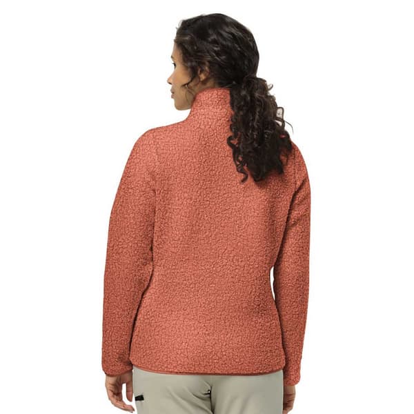 Jack Wolfskin High Curl Jacka Orange M Kvinna