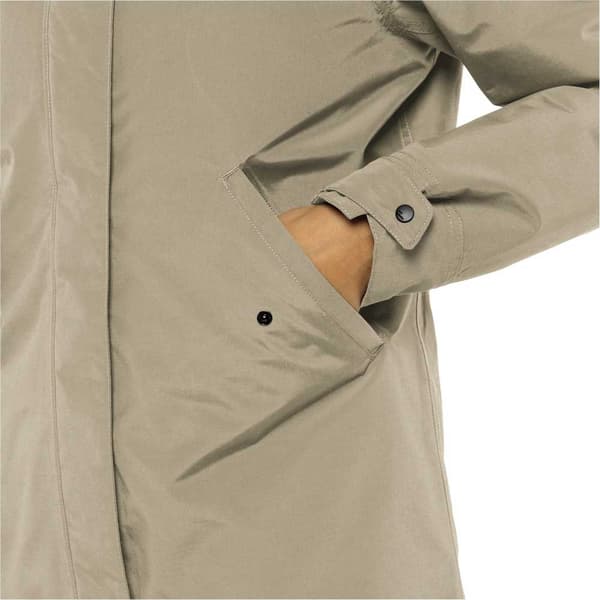 Jack Wolfskin Talforst Parka Beige L Kvinna