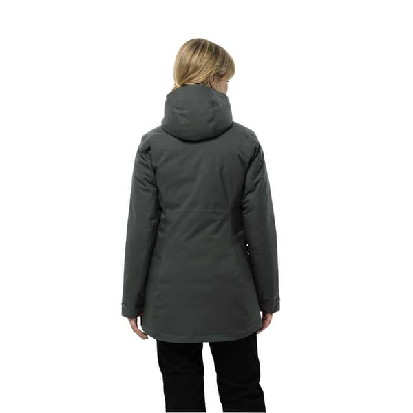 Jack Wolfskin Stirnberg Ins Parka Grøn M Kvinde