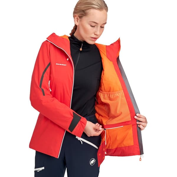 Mammut Nordwand Thermo Hardshell Takki Punainen S Nainen