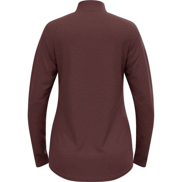 Odlo Essentials Cw 200 Puolivetoketjullinen Fleecetakki Ruskea XL Nainen