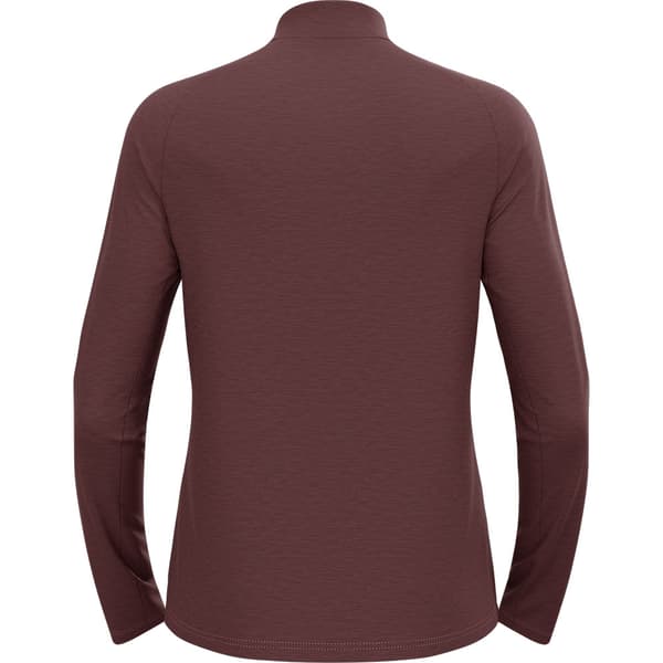 Odlo Essentials Cw 200 Fleecejakke Med Halv Lynlås Brun M Mand