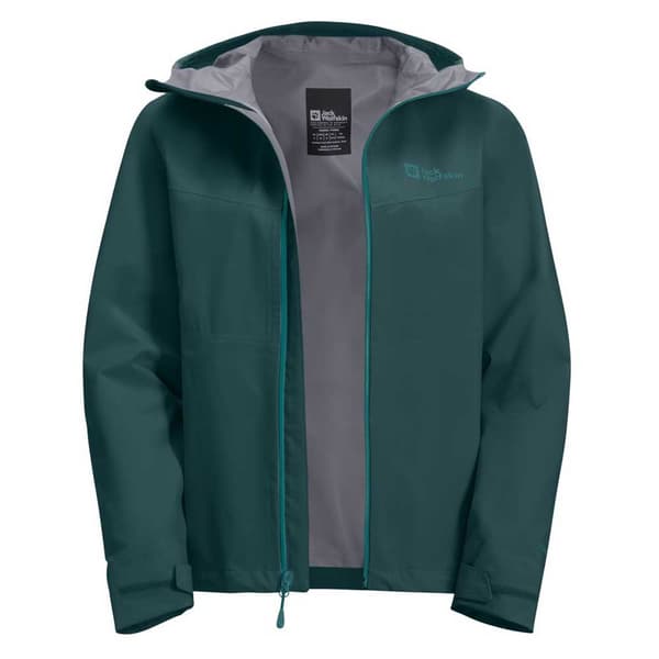 Jack Wolfskin Highest Peak 3l Jacka Grönt S Kvinna