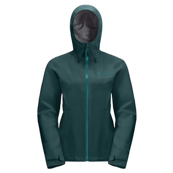 Jack Wolfskin Highest Peak 3l Jacka Grönt S Kvinna