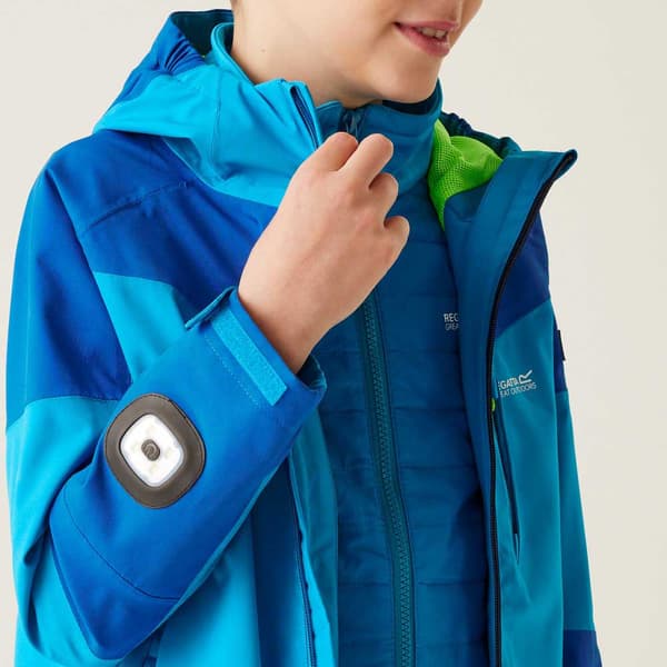 Regatta Trekktain 3-in-1 Takki Sininen 5-6 Years Poika