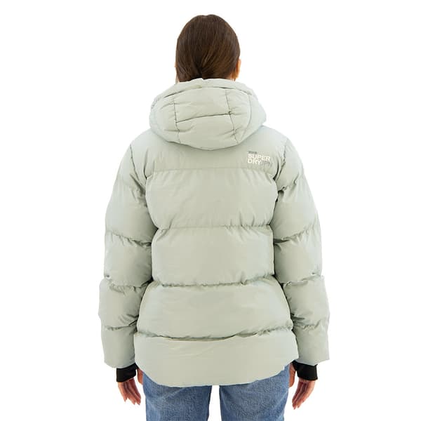 Superdry 5 Baffle Sports Jacka Grå S Kvinna