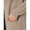 Miniatyrbillede 5 af 5: Vero Moda Doffy Long Open Cardigan Brun XL Kvinde