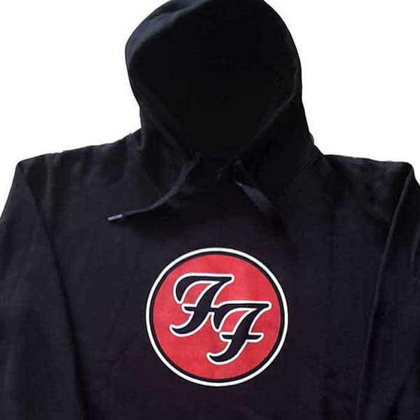 Foo Fighters FF Band Logo Pullover Hoodie