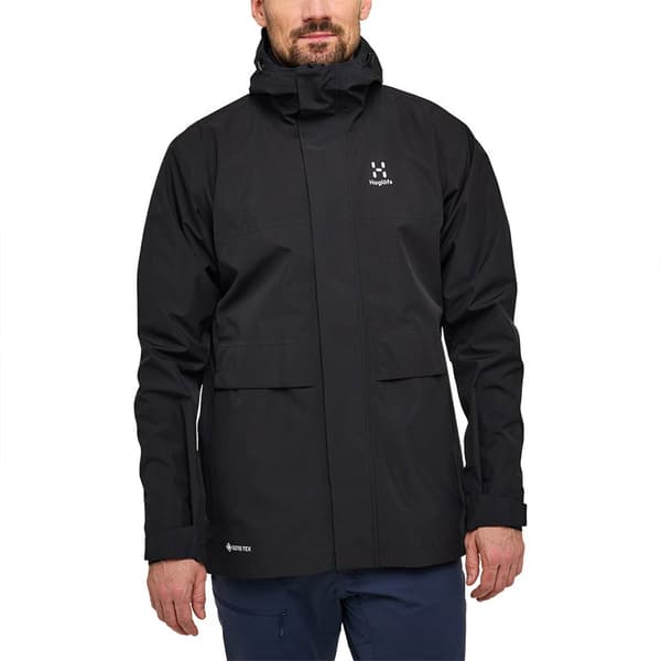 Haglofs Reed Goretex Parka Sort 2XL Mand