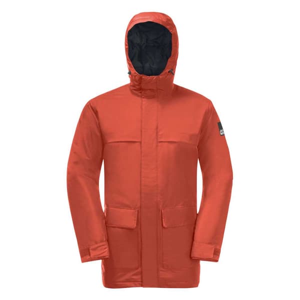 Jack Wolfskin Winterlager Parka Orange 3XL Man